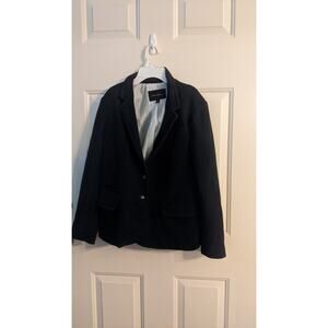Banana Republic Women's Navy Blue Blazer, Size 12, Preppy, Classic, Academia